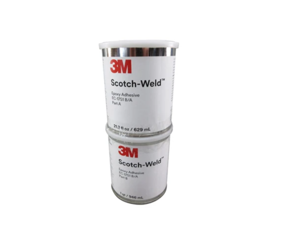 3M™ Scotch-Weld™ EC-1751 B/A Epoxy Adhesive - Quart Kit